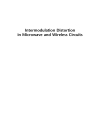 Intermodulation Distortion in Microwave and Wireless Circuits