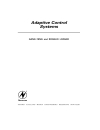 Adaptive Control Systems