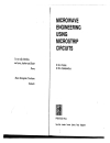 Microwave Engineering Using Microstrip Circuits