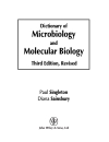 Dictionary of Microbiology and Molecular Biology 3rd edition