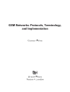 GSM Networks Protocols Terminology and Implementation