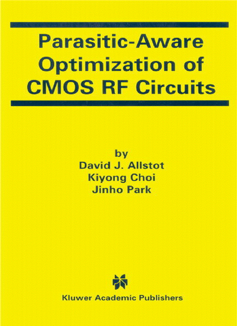 Parasitic Aware Optimization of CMOS RF Circuits