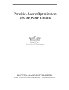 Parasitic Aware Optimization of CMOS RF Circuits