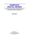 Complete Digital Design A Comprehensive Guide to Digital Electronics and Computer System Architecture