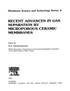 Recent Advances in Gas Separation by Microporous Ceramic Membranes