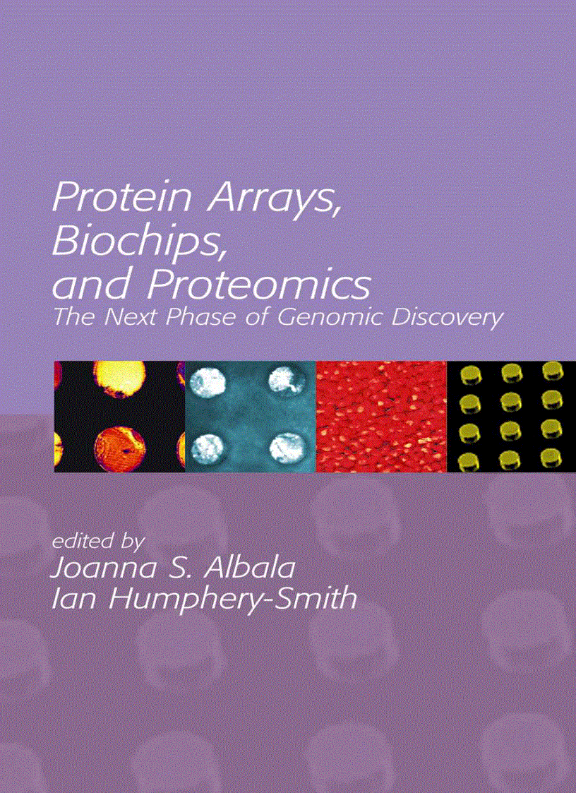 Protein Arrays Biochips and Proteomics