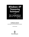 Windows XP Timesaving Techniques For Dummies