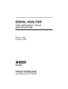 Signal Analysis Time Frequency Scale and Structure