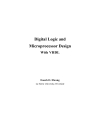 Digital Logic and Microprocessor Design with