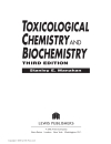 Toxicological Chemistry and Biochemistry Third Edition