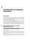 Physical Chemistry Understanding our Chemical World