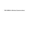 TDD CDMA for Wireless Communications 1