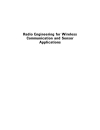 Radio Engineering for Wireless Communication and Sensor Applications