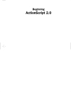 Beginning ActionScript 2 0