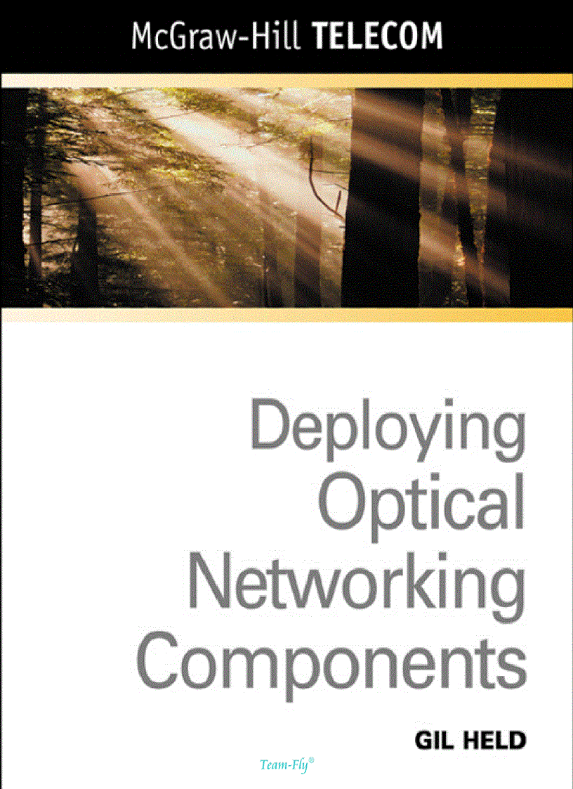 Deploying Optical Networking Components