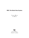 RDS The Radio Data System