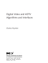 Digital Video and HDTV Algorithms and Interfaces