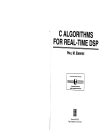 C Algorithms for Real Time DSP