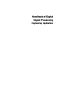 Handbook of Digital Signal Processing Engineering Applications