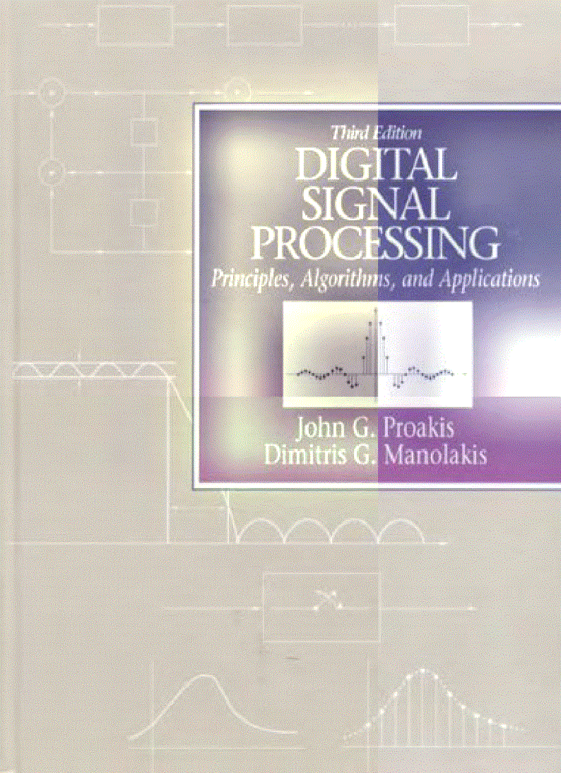 Digital Signal Processing Principles Algorithms and Applications