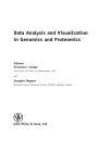 Data Analysis and Visualization in Genomics and Proteomics