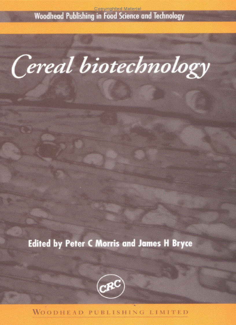 Cereal Biotechnology