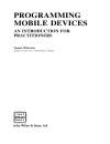 Programming Mobile Devices An Introduction for Practitioners