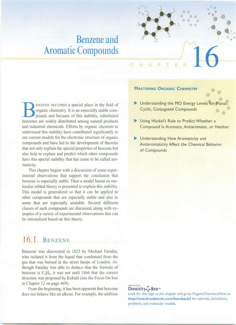 Benzene and Aromatic Compounds