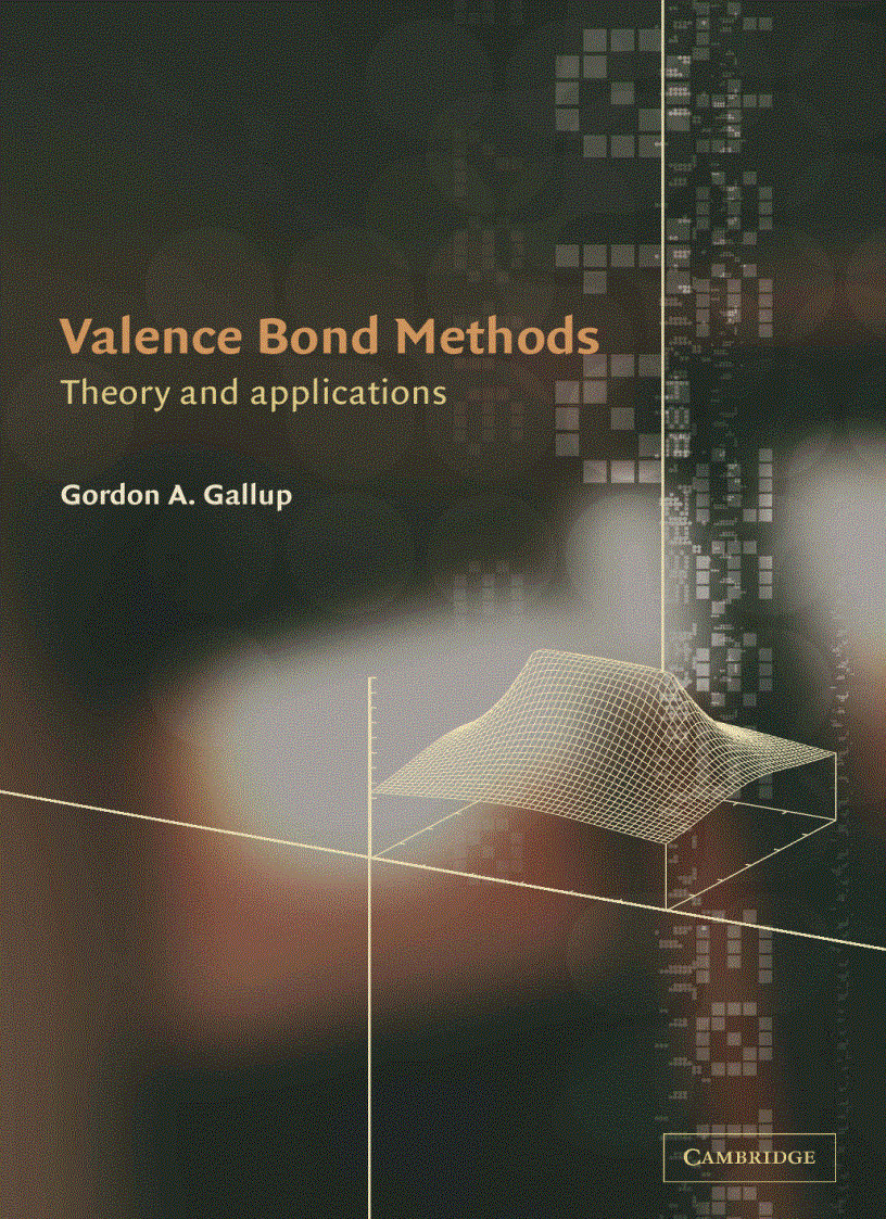 Valence Bond Methods Theory and Applications