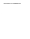 Circuit Design for RF Transceivers