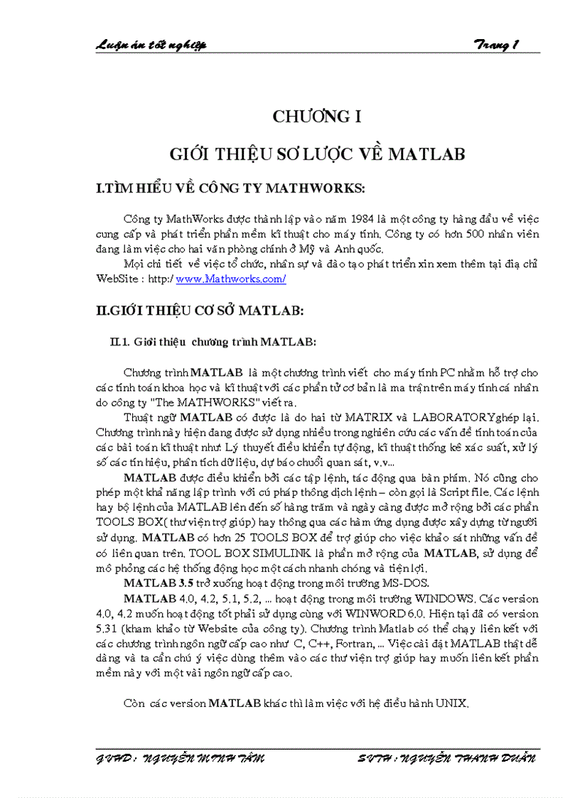 Tìm Hiểu SIMULINK Trong MATLAB