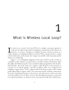 Introduction to Wireless Local Loop