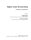 Digital Audio Broadcasting Principles and Applications