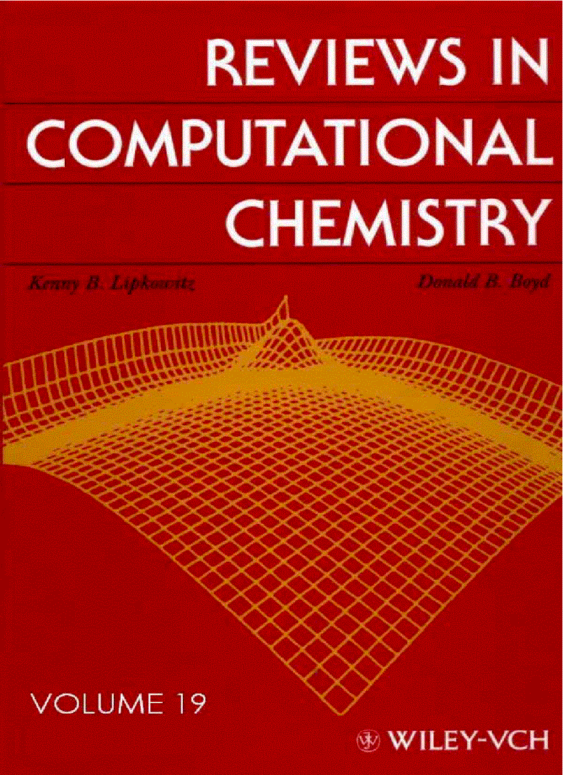 Reviews in Computational Chemistry Volume 19