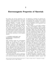 Microwave Electronics Measurement and Materials Characterization