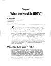 HDTV For Dummies