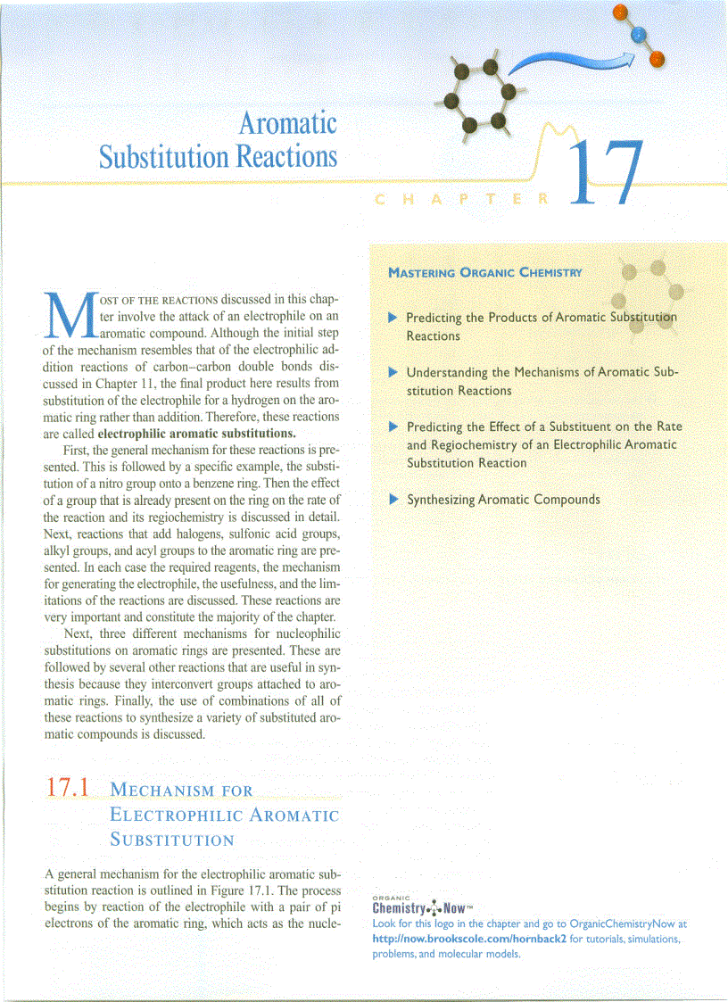 Aromatic Substitution Reactions