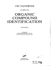 CRC Handbook of Tables for Organic Compound Identification 3rd Ed