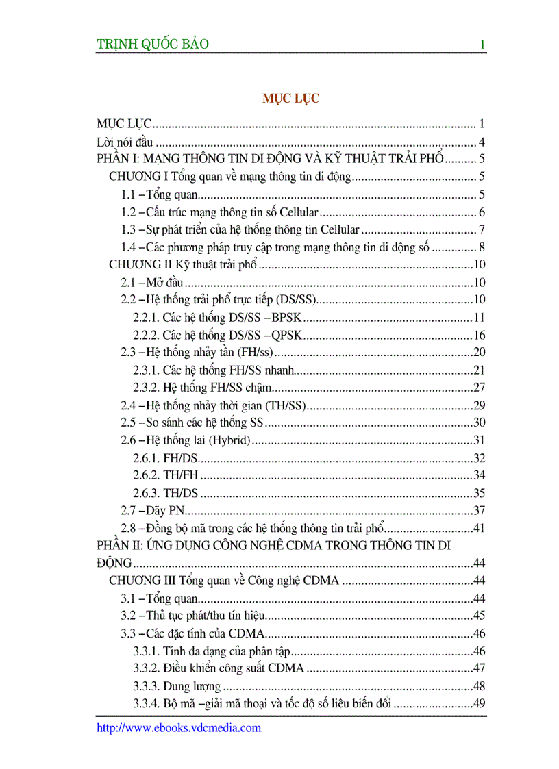 Luận văn CDMA