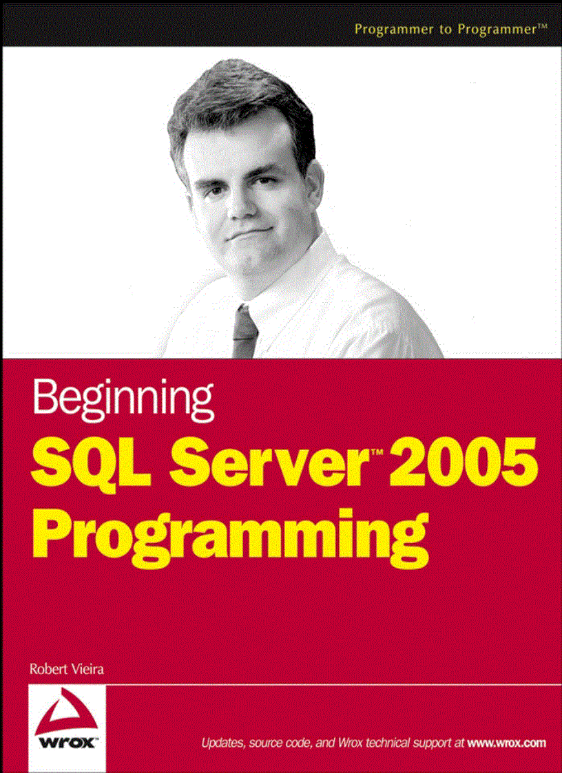 Beginning SQL Server 2005 Programming Programmer to Programmer