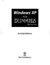 Windows XP For Dummies 2nd