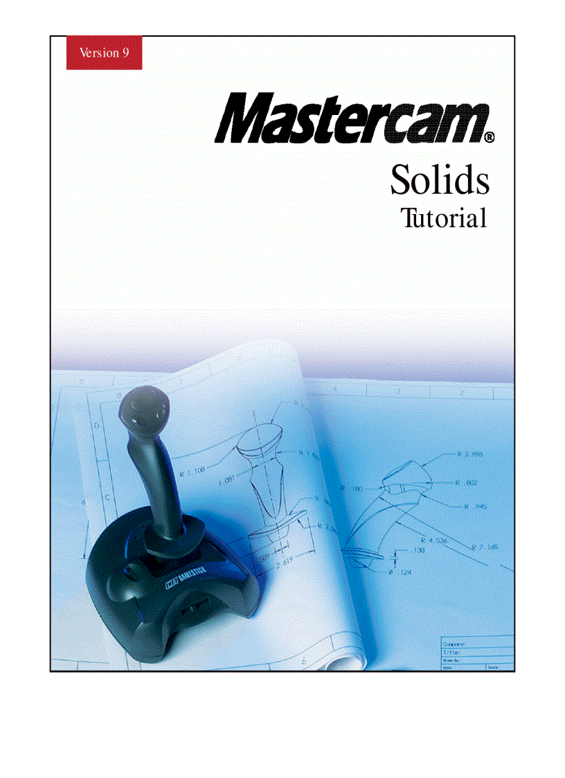 Mastercam 9 Solids Tutorial