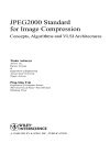 JPEG2000 Standard for Image Compression Concepts Algorithms and VLSI Architectures