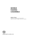 Mobile Fading Channels Modelling Analysis Simulation