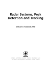 Radar Systems Peak Detection and Tracking