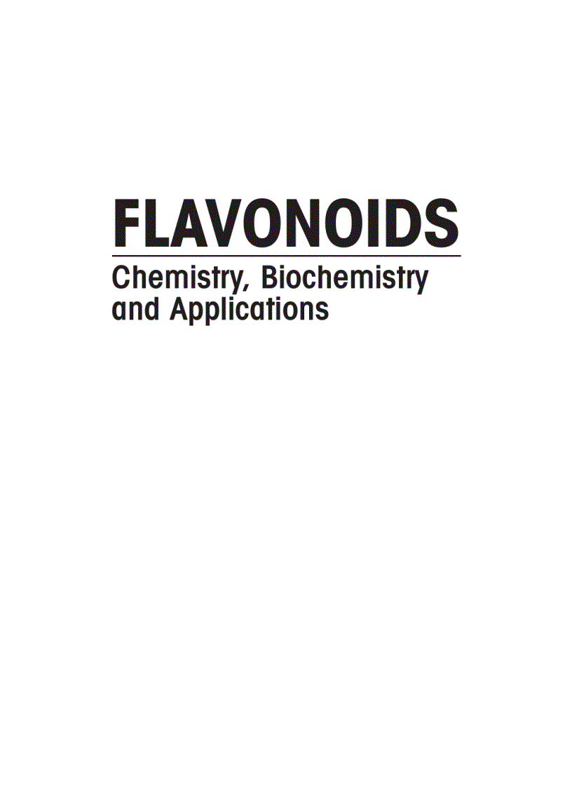 Flavonoids