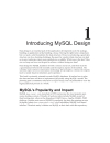 Creating your MySQL Database Practical Design Tips and Techniques