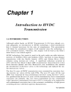 HVDC and FACTS Controllers Applications of Static Converters in Power Systems