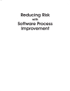 Reducing Risk with Software Process Improvement