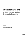 Pro WPF Windows Presentation Foundation in NET 3 0